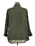 Sanctuary Stripes Green 3/4 Sleeve Button-Down Shirt Size 2X - photo 2