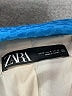 Zara 100% Polyester Blue Blazer Size M - photo 6