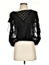 New Romantics Black 3/4 Sleeve Blouse Size XS - photo 1