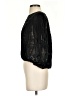 New Romantics Black 3/4 Sleeve Blouse Size XS - photo 5