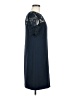 Ann Taylor 100% Polyester Blue Casual Dress Size 6 - photo 4