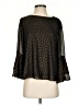 Kasper 100% Polyester Black 3/4 Sleeve Blouse Size XS - photo 1