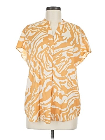 RACHEL Rachel Roy Short Sleeve Blouse (view 1)