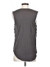 Halogen 100% Polyester Gray Sleeveless Blouse Size S - photo 2