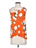 CAbi 100% Polyester Orange Sleeveless Blouse Size XS - photo 1