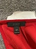 J.Crew 100% Polyester Red 3/4 Sleeve Blouse Size 10 (tall) - photo 7