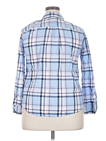 St. John's Bay Long Sleeve Button-Down Shirt (view 2)
