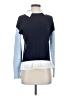 Sioni Color Block Blue Pullover Sweater Size S - photo 1