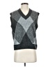 Zara Argyle Gray Sweater Vest Size S - photo 1