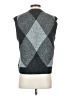 Zara Argyle Gray Sweater Vest Size S - photo 2
