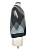 Zara Argyle Gray Sweater Vest Size S - photo 4