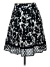 Apt. 9 100% Cotton Paisley Black Casual Skirt Size 6 - photo 2