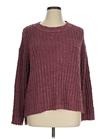 Bobeau Pullover Sweater (view 1)