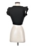 Zara Black Short Sleeve Top Size S - photo 2