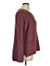 Bobeau Tweed Burgundy Pullover Sweater Size XL - photo 4