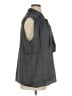 Harshman Gray Sleeveless Silk Top Size 1X - photo 4