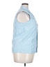 L.L.Bean Blue Sleeveless Button-Down Shirt Size XL - photo 4