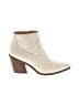 Rag & Bone 100% Leather Ivory Ankle Boots Size EU 38 - photo 1