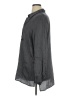Harshman Gray Long Sleeve Silk Top Size 1X - photo 5