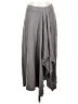 Mod-O-Doc Solid Gray Casual Skirt Size Sm (1) - photo 1