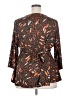 Isabel + Alice Brown Long Sleeve Top Size 2X - photo 2