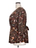 Isabel + Alice Brown Long Sleeve Top Size 2X - photo 5