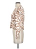 Nine West Animal Print Tan Cardigan Size S - photo 5
