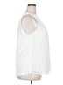 Market and Spruce 100% Polyester White Sleeveless Blouse Size 2X - photo 4