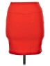 Forever 21 Solid Red Casual Skirt Size M - photo 2