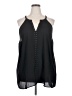 Torrid 100% Polyester Black Sleeveless Blouse Size 3X Plus (3) - photo 1