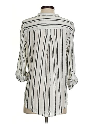 Lucky Brand 3/4 Sleeve Button-Down Shirt (view 2)