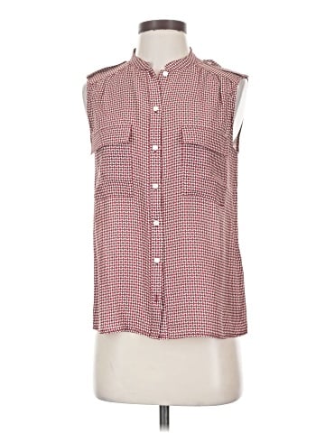 Judith & Charles Sleeveless Button-Down Shirt (view 1)
