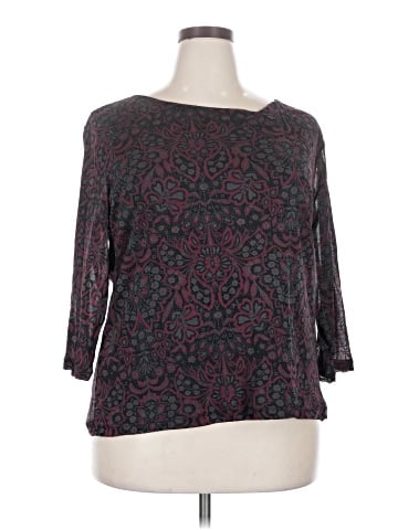Croft & Barrow 3/4 Sleeve Top (view 1)