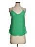 J.Crew 100% Silk Green Sleeveless Silk Top Size 2 (petite) - photo 1