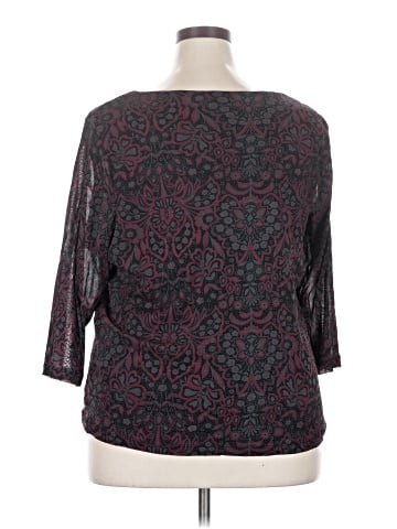 Croft & Barrow 3/4 Sleeve Top (view 2)