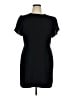 Ann Taylor 100% Polyester Solid Black Casual Dress Size 16 (petite) - photo 1