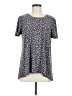 Anne Klein Gray Short Sleeve Top Size M - photo 1