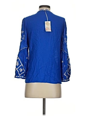 Johnny Was 3/4 Sleeve Blouse (view 2)