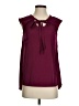 Merona 100% Polyester Burgundy Sleeveless Blouse Size S - photo 1