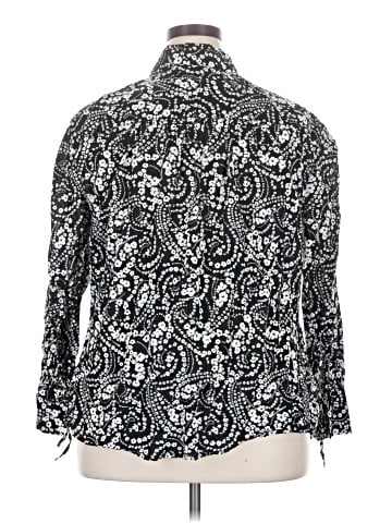 Lane Bryant Long Sleeve Button-Down Shirt (view 2)