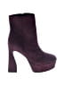 Nine West Burgundy Ankle Boots Size 6 - photo 1
