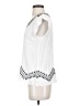 Le Sample 100% Rayon White Sleeveless Blouse Size XS - photo 5