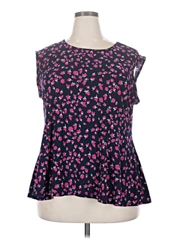 Roz & Ali Sleeveless Blouse (view 1)