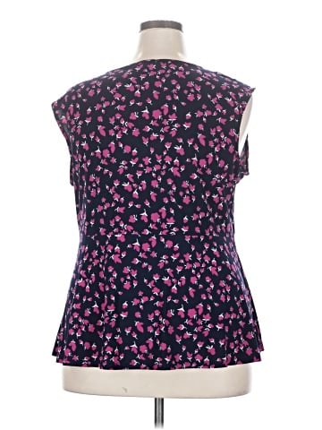 Roz & Ali Sleeveless Blouse (view 2)