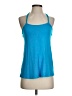 Naked Zebra Teal Sleeveless Top Size S - photo 1