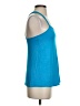 Naked Zebra Teal Sleeveless Top Size S - photo 4