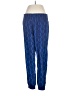 Aerie 100% Polyester Print Blue Casual Pants Size M - photo 1