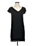 Zara Basic Solid Black Casual Dress Size S - photo 1