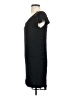 Zara Basic Solid Black Casual Dress Size S - photo 5