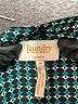 Laundry by Shelli Segal 100% Polyester Houndstooth Teal Long Sleeve Blouse Size M - photo 7